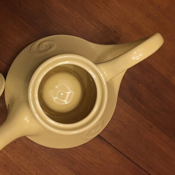 1940's "Atomic Age" Ohio Pottery Musical Teapot - Picture 6 of 7